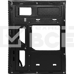 Компьютерный корпус Accord Entry ACC-2053B черный без БП mATX 1x80mm 1x120mm 2xUSB2.0 audio, фото2