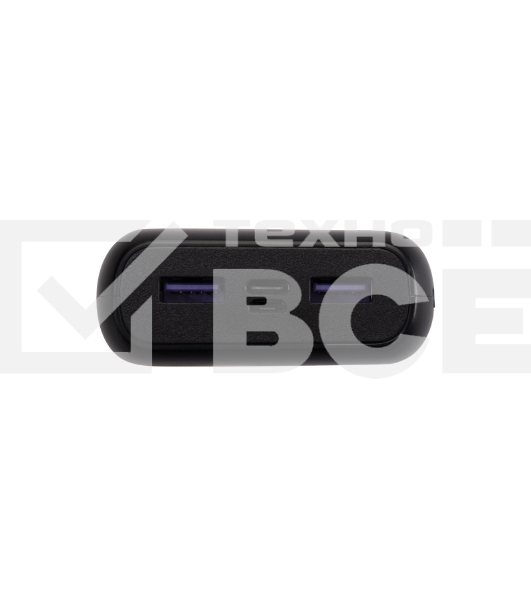 Портативное зарядное устройство Rexant Power Bank (аккумуляторная батарея) 20000 mAh с Quick Charge и Power Delivery, черное