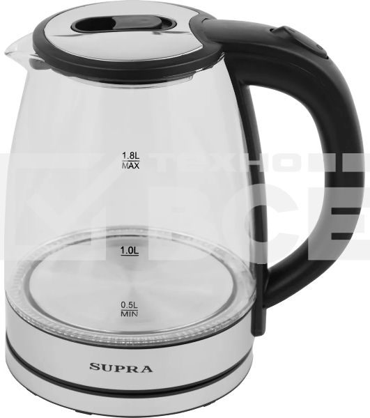 Чайник SUPRA KES-1852G Емкость 1,8 л. Мощность 1500Вт