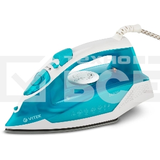 Утюг Vitek 8307-VT-01 2400Вт бирюзовый/белый