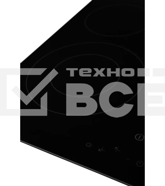 Электрическая варочная панель Indesit IRT 260 B, независимая, черный