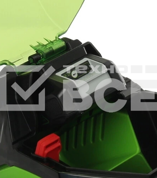 Газонокосилка аккумуляторная GreenWorks GD24LM33k2, 24v, 33 см, 1хАКБ 2Ач и ЗУ (2516107UA)