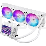 Жидкостная система охлаждения ASUS ROG RYUJIN III 360 ARGB EXTREME WHT  90RC0132-M0EAY0 белый 120мм алюминий+медь 2800rpm 36db 4-pin 305W, фото 1