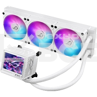 Жидкостная система охлаждения ASUS ROG RYUJIN III 360 ARGB EXTREME WHT  90RC0132-M0EAY0 белый 120мм алюминий+медь 2800rpm 36db 4-pin 305W