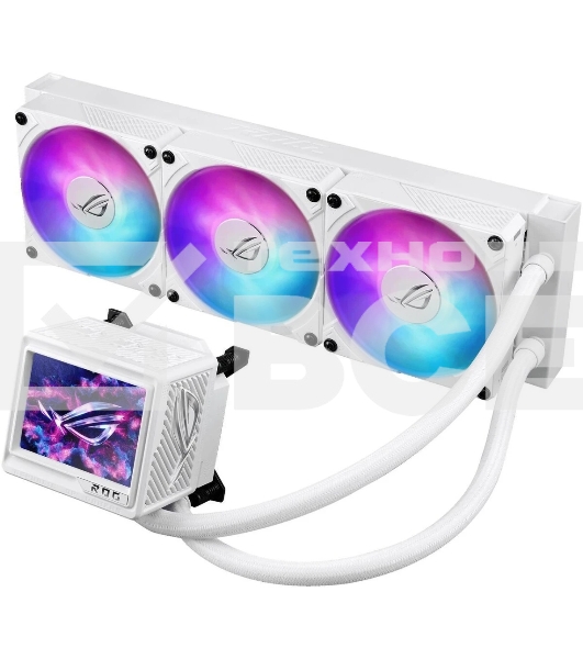 Жидкостная система охлаждения ASUS ROG RYUJIN III 360 ARGB EXTREME WHT  90RC0132-M0EAY0 белый 120мм алюминий+медь 2800rpm 36db 4-pin 305W