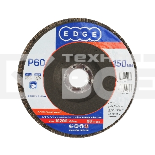 Круг лепестковый торцевой Edge by Patriot 150мм*22,23мм*P60