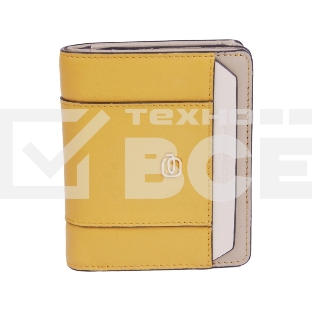Кошелек женский Piquadro Circle PD6660W92R/GBE шафрановый/бежевый натур.кожа