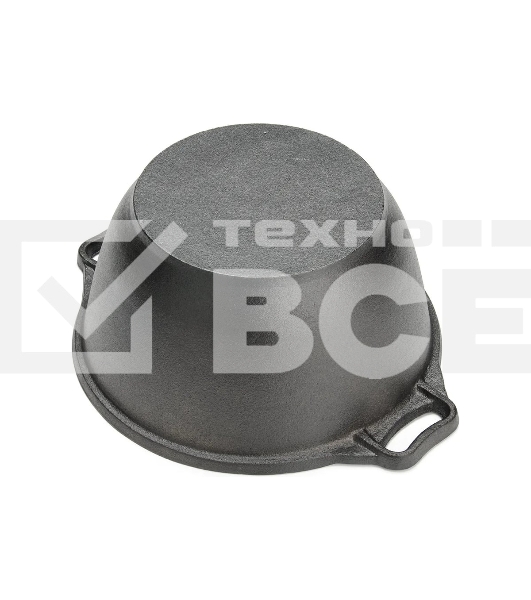 Кастрюля с крышкой-сковородой Mayer&Boch MB 26025 3.0 л, 24 см, чугунная