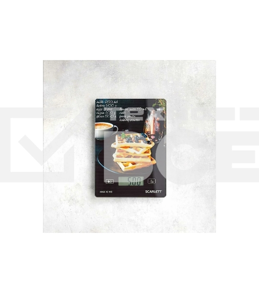 Весы кухонные Scarlett SC-KS57P75 (Вафли)