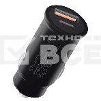 Автомобильное зарядное устройство Qumo All QC/PD (Charger 0088), USB + Type C черный, фото 1