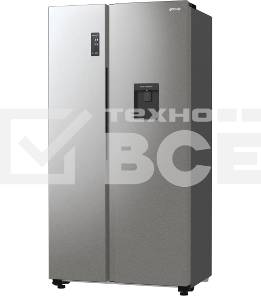 Холодильник Gorenje NRR9185EAXLWD двухкамерный серебристый мат. инвертер