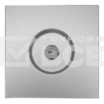 Розетка ТВ оконечная СП ZIMA IP20 серый матовый LEZARD 704-7488-130, фото 1