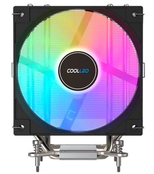 Вентилятор для процессора Coolleo CPU Cooler Etian CL-A40-ARGb Intel: LGA 115X/1200/1700/1851 AMD: AM4/AM5 200W TDP
