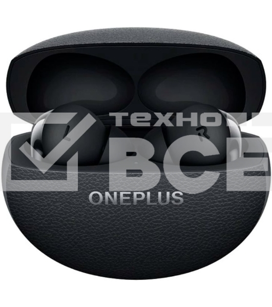 Наушники TWS OnePlus Buds Pro 3 E512A черный, внутриканальные, Bluetooth, активное шумоподавление, беспроводная зарядка, до 10 ч