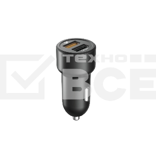 Автомобильное зарядное устройство OLMIO 2USB, QuickCharge3.0+Smart IC, 5.4A, 30W