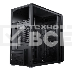 Компьютерный корпус ACD Coffre 104M mATX, Black, CPU 140mm, VGA 245mm, PSU 285mm, 2x3.5INT, 1x2.5INT, 2xUSB 2.0, 1xUSB 3.0, HD Audio, w/o FAN, w/o PSU, фото3
