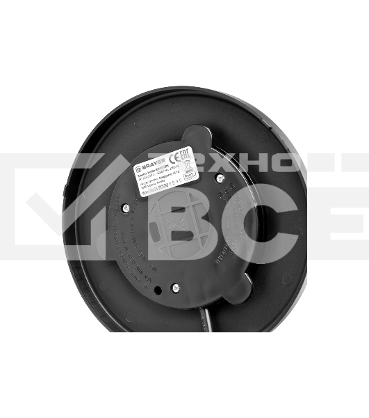 Чайник электрический BRAYER BR1005BK 2200Вт.1,7 л, STRIX, сталь окраш, термометр, черн.