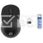 Мышь беспроводная Oklick 677MW черный, 1600 dpi, радиоканал, USB, кнопки - 6, фото10