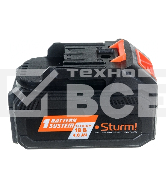 Батарея аккумуляторная Sturm! SBP1804 18В 4Ач Li-Ion