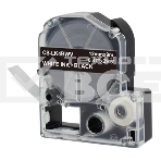 Картридж ленточный Cactus CS-LK4BWV белый шрифт, черный фон (12 мм, 9 м) для Epson LW300/LW400/LW700/LW600P/LW1000P/K400/Z700/Z900, фото2
