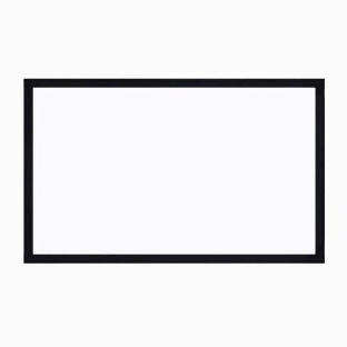 Экран для проектора S'OK SCFRV-266x150 120' 16:9 на бархатной раме, PS White, черная рама