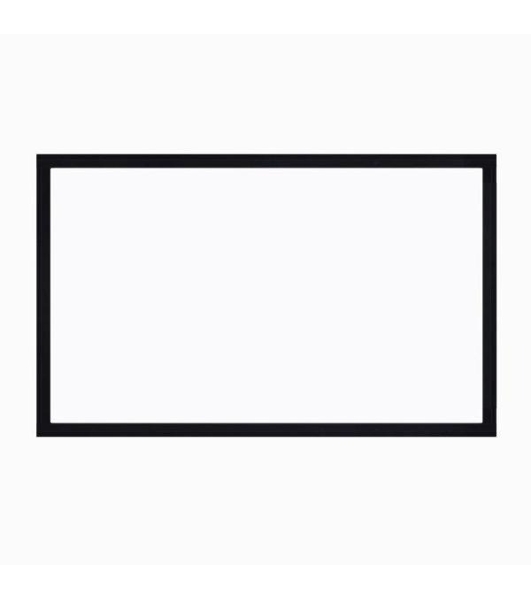 Экран для проектора S'OK SCFRV-266x150 120' 16:9 на бархатной раме, PS White, черная рама