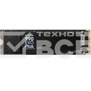 Накопитель SSD Samsung 990 EVO Plus, 1024 ГБ, M.2 2280, PCIe 5.0 x2, NVMe, R/W 7150/6300