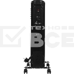Масляный обогреватель Centek CT-6202 (11 секций) черный, 2500 Вт, 25 м2, термостат, фото4