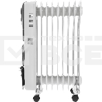 Масляный обогреватель Centek CT-6203-9 (9 секций) белый, 2400 Вт, 20 м2, 3 режима, термостат, фото5