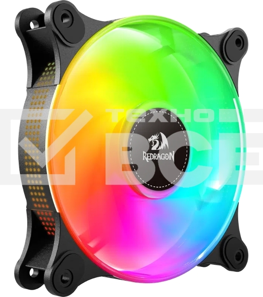 Вентилятор Redragon GC-F013 черный 120мм 2200rpm 25db 4-pin