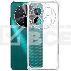Чехол (клип-кейс) BoraSCO для Huawei Nova 12i Bumper Case прозрачный, фото 1