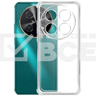 Чехол (клип-кейс) BoraSCO для Huawei Nova 12i Bumper Case прозрачный
