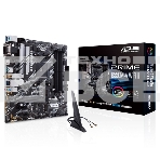 Материнская плата ASUS PRIME B550M-A WIFI II, AM4, AMD B550, 4xDDR4, 4xSATA, 2xM.2, 1xPCI-E 4.0 x16, 2xPCI-E x1, 1xDVI-D, 1xHDMI, 1xVGA, 1x 1Gb LAN, 2xUSB-A 3.2 Gen 2, 4xUSB-A 3.2 Gen 1, 3x3.5 мм, 7.1, Micro-ATX, фото2