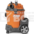 Строительный пылесос Daewoo DAVC 2014 1400Вт (уборка: сухая/сбор воды/выдув) оранжевый, фото2