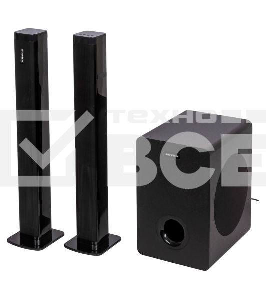 Саундбар Supra SSB-212 2.1 200Вт+400Вт черный