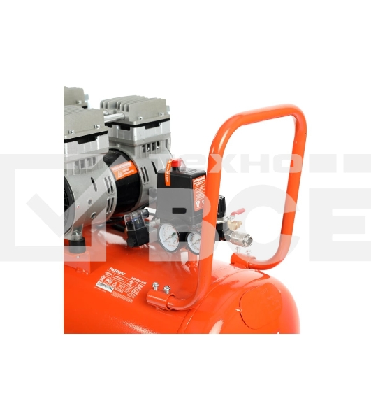 Компрессор Patriot поршневой безмасляный WO 100-440, 440 л/мин, 8 бар, 2500 Вт, 100 л, быстросъем и 