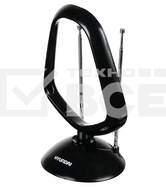 Антенна телевизионная Hyundai H-TAI320 13дБ активная черный