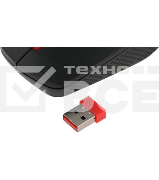 Мышь беспроводная Defender Tiana MB-055 черный, 1000 dpi, радиоканал, USB, кнопки - 3