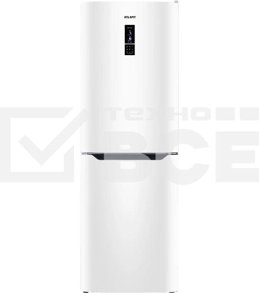 Холодильник Atlant ХМ-4619-109-ND белый двухкамерный 187/94л морозилка снизу