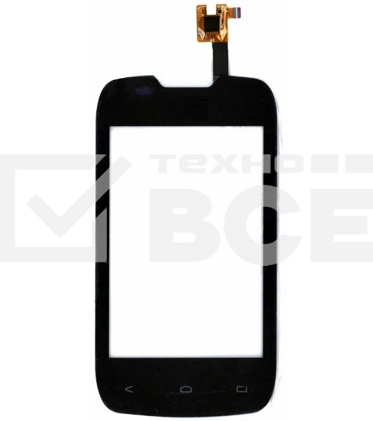 Сенсорное стекло (тачскрин) для Fly IQ431 IQ432, черное