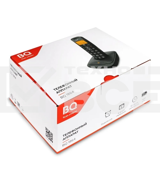 Радиотелефон DECT BQ 1864 черный