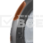 Стирально-сушильная машина HIBERG i-DDQ10 - 10714 B черный матовый загр. фронтальная макс.: 10,5 кг 1400 об/мин класс: А+++, фото2