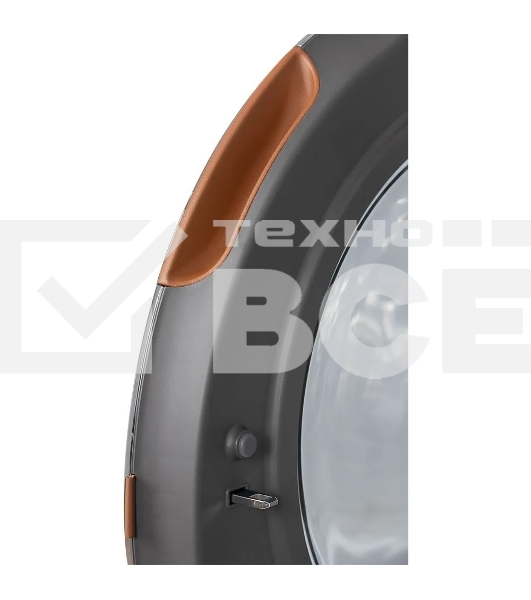 Стирально-сушильная машина HIBERG i-DDQ10 - 10714 B черный матовый загр. фронтальная макс.: 10,5 кг 1400 об/мин класс: А+++