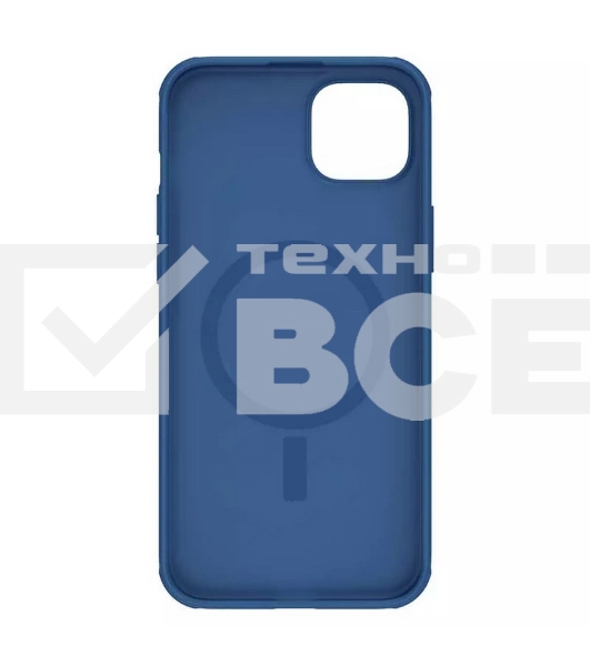 Чехол Super Frosted Shield Pro Magnetic Case, синий, (AP IP15 Plus)