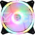 Вентилятор для корпуса GMNG GG-CF120FRGB2-PWMBK черный, 120 мм, 1500 об/мин, 26 дБ, 4 pin, фото 1