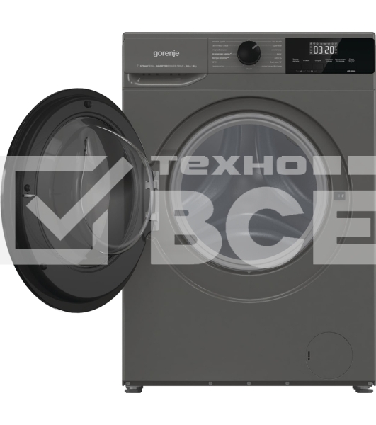 Стирально-сушильная машина Gorenje W2D2A164ADSS/C Титан, загр. фронтальная макс.: 10 кг 1400об/мин класс: А
