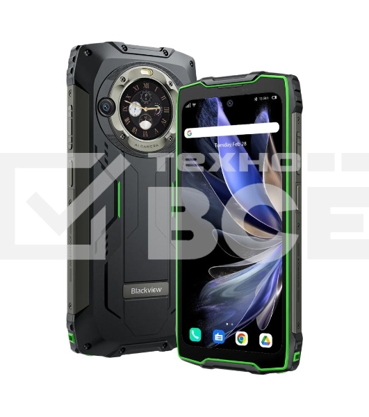 Смартфон Blackview BV9300 Pro, 12/256Gb, зеленый