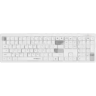 Клавиатура A4Tech Fstyler FBX55C беспроводная Bluetooth /USB /радиоканал белый