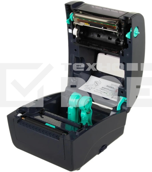 Принтер этикеток TSC TC200 прямая термопечать, 203 dpi, 152 мм/сек, Ethernet, RS-232, USB, чёрный