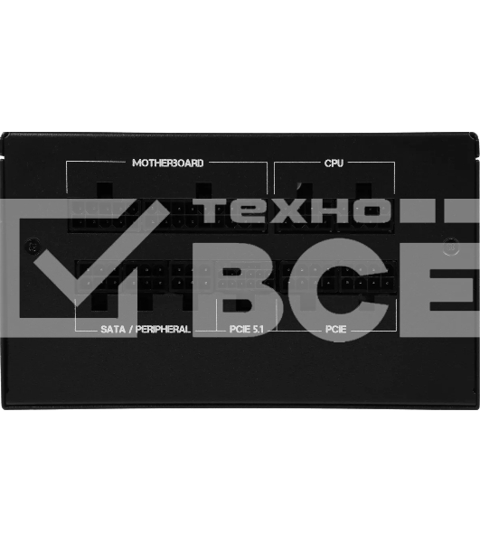 Блок питания Aerocool / Formula KCAS PLUS 1000GM V2 RTL (ACPG-KPK0FEC.12), 1000Вт, 80 PLUS Gold, 140мм, модульный, черный